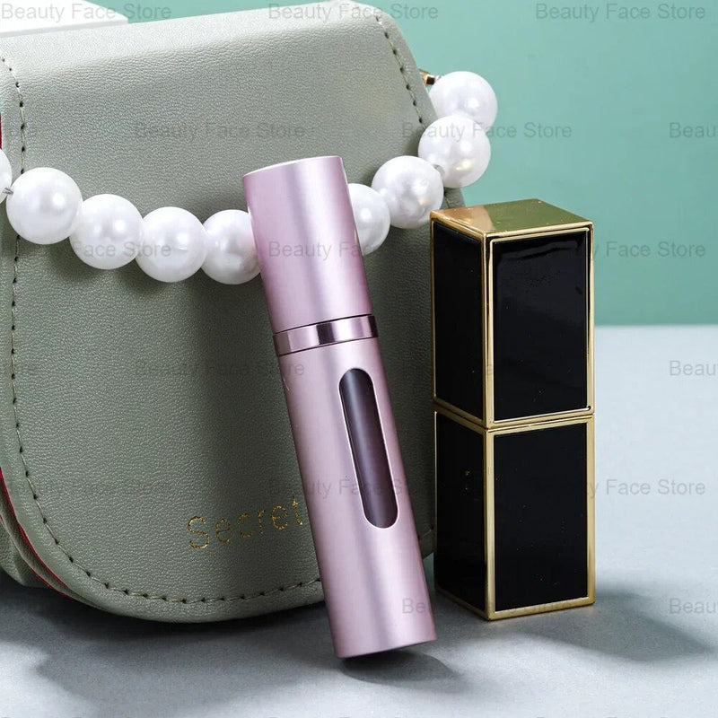 5/8ml Glass Refillable Perfume Bottle with Spray Scent Pump Portable Travel Empty Cosmetic Containers Mini Spray Atomizer Bottle Monte Capri