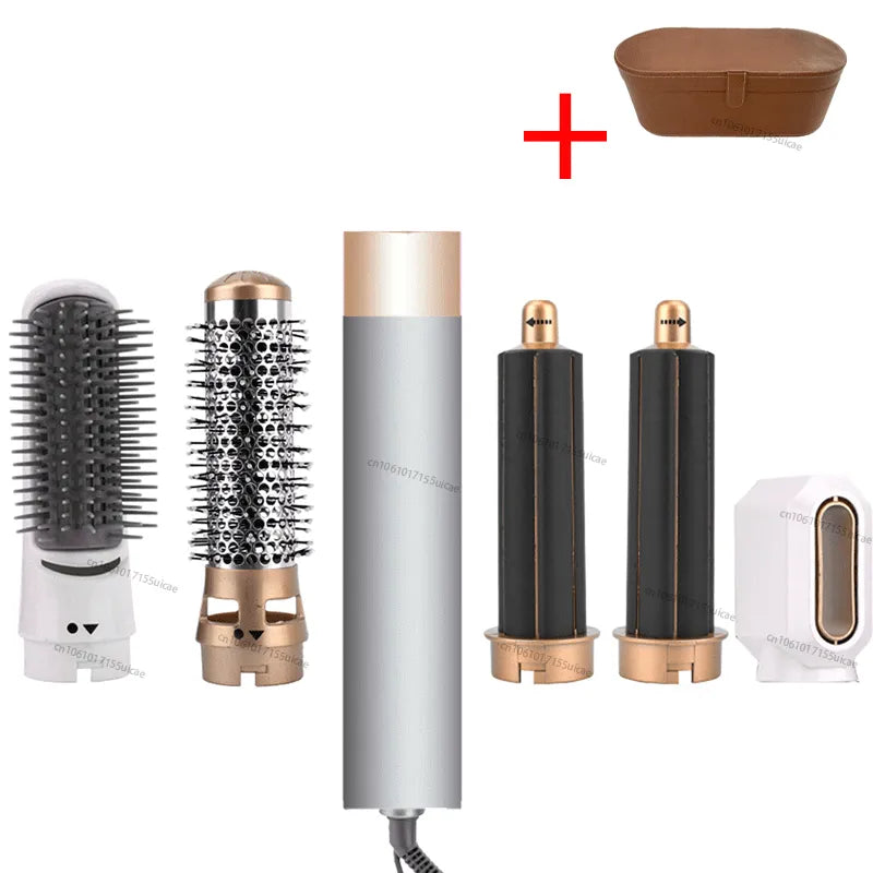 5 in 1 Hair Dryer Hot Comb Set Professional Curling Iron Hair Straightener Styling Tool For Dyson Airwrap Hair Dryer Household Monte Capri